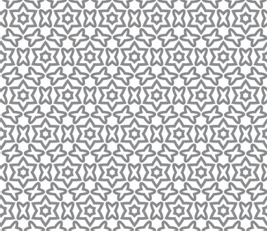 soyut geometrik dikişsiz desen, vektör illüstrasyonu