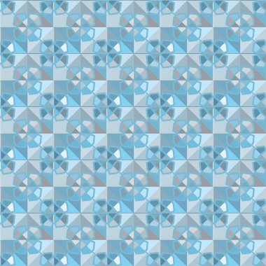 soyut geometrik dikişsiz desen, vektör illüstrasyonu