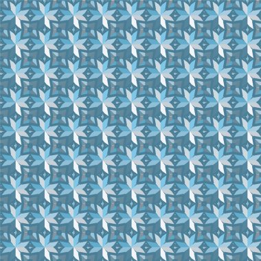 Geometrik soyut dikişsiz desen, vektör illüstrasyonu