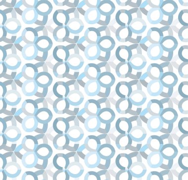 Geometrik soyut dikişsiz desen, vektör illüstrasyonu