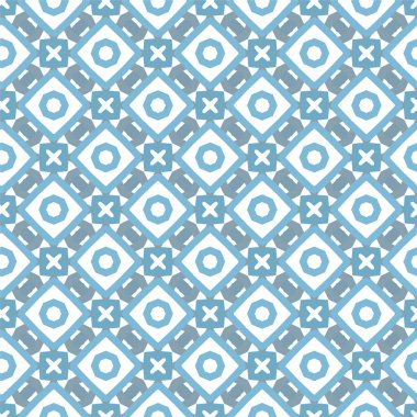 soyut geometrik dikişsiz desen, vektör illüstrasyonu