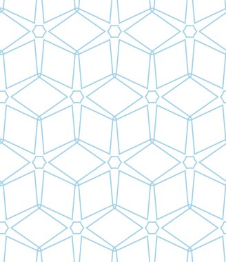 soyut geometrik dikişsiz desen, vektör illüstrasyonu