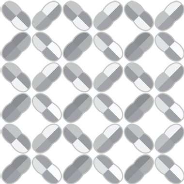 soyut geometrik dikişsiz desen, vektör illüstrasyonu