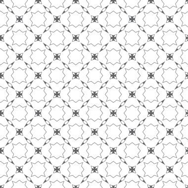 Geometrik soyut dikişsiz desen, vektör illüstrasyonu