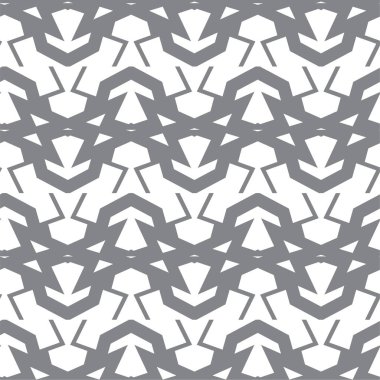 Geometrik soyut dikişsiz desen, vektör illüstrasyonu