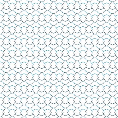 Geometrik soyut dikişsiz desen, vektör illüstrasyonu