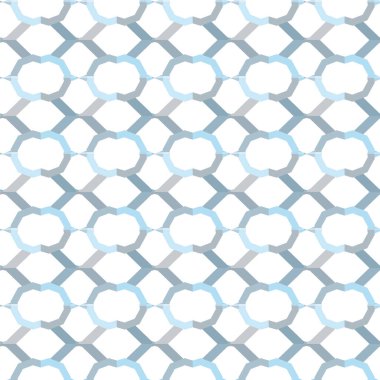 Geometrik soyut dikişsiz desen, vektör illüstrasyonu