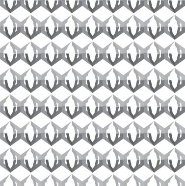 Geometrik soyut dikişsiz desen, vektör illüstrasyonu