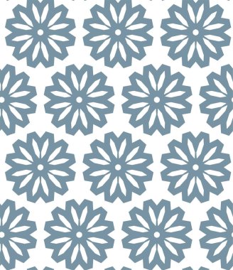 Geometrik şekilli kusursuz desen vektör çizimi  