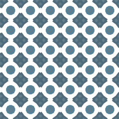 Geometrik soyut dikişsiz desen, vektör illüstrasyonu