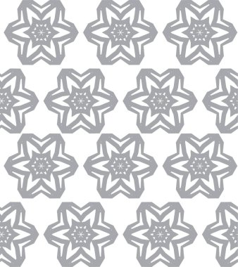 Geometrik soyut dikişsiz desen, vektör illüstrasyonu