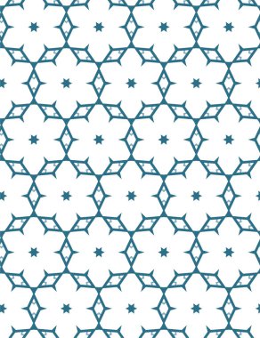 Geometrik soyut dikişsiz desen, vektör illüstrasyonu