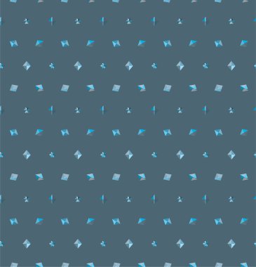 soyut geometrik dikişsiz desen, vektör illüstrasyonu