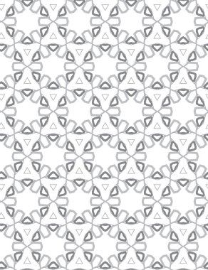 soyut geometrik dikişsiz desen, vektör illüstrasyonu