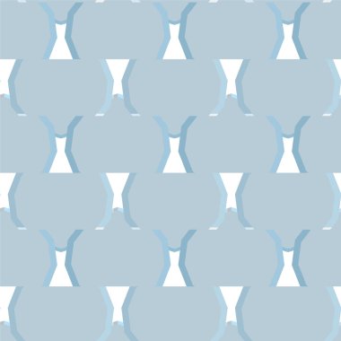 Geometrik soyut dikişsiz desen, vektör illüstrasyonu