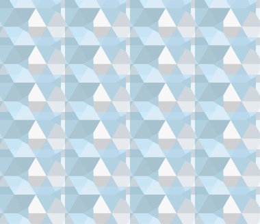 soyut geometrik dikişsiz desen, vektör illüstrasyonu