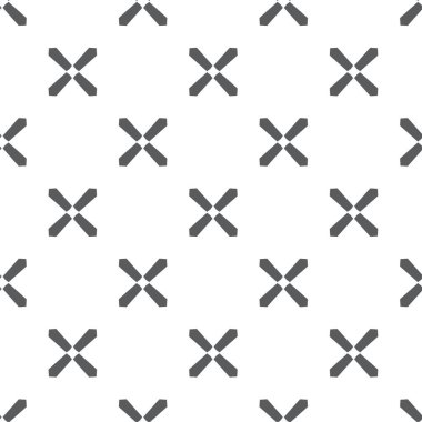 Geometrik yinelenen süs vektör deseni. Pastel tonları olan kusursuz tasarım dokusu