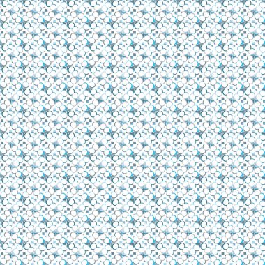 Geometrik soyut dikişsiz desen, vektör illüstrasyonu