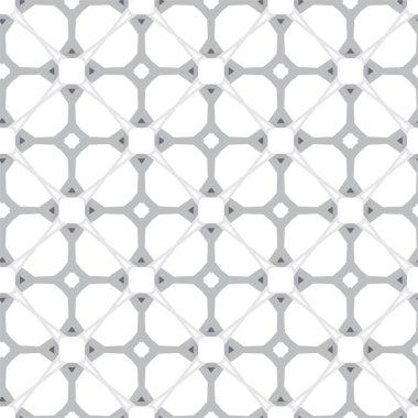 Geometrik soyut dikişsiz desen, vektör illüstrasyonu