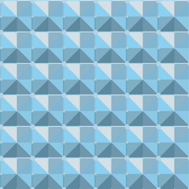 Geometrik soyut dikişsiz desen, vektör illüstrasyonu