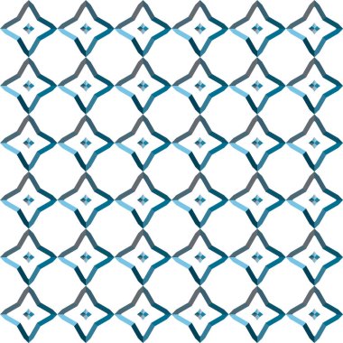 soyut geometrik dikişsiz desen, vektör illüstrasyonu