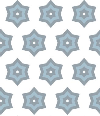 Geometrik soyut dikişsiz desen, vektör illüstrasyonu
