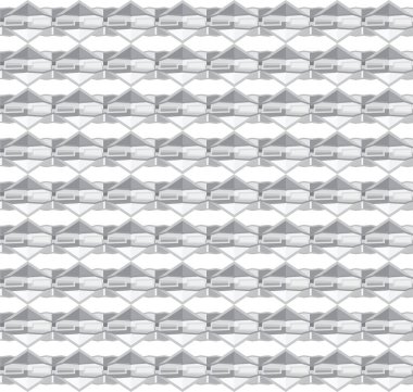 Geometrik soyut dikişsiz desen, vektör illüstrasyonu