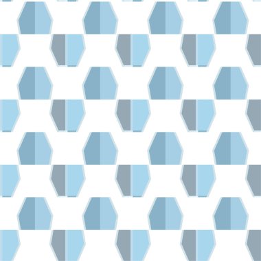 soyut geometrik dikişsiz desen, vektör illüstrasyonu