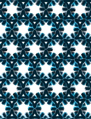 Geometrik soyut dikişsiz desen, vektör illüstrasyonu