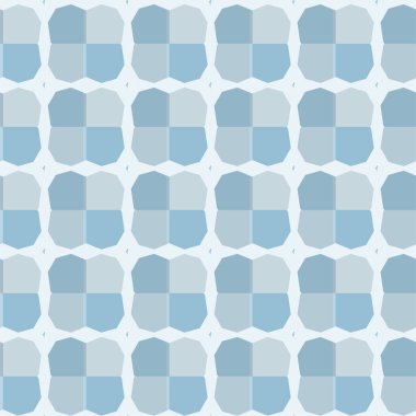 Geometrik şekilli kusursuz desen vektör çizimi  