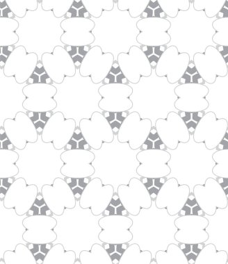 Geometrik soyut dikişsiz desen, vektör illüstrasyonu