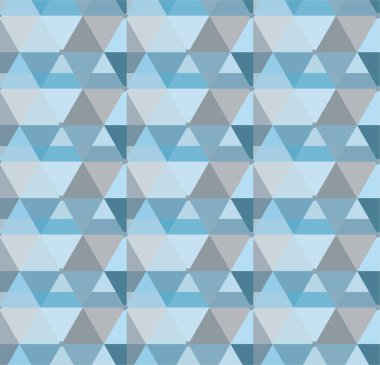 Geometrik soyut dikişsiz desen, vektör illüstrasyonu