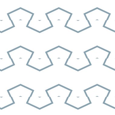 Geometrik şekilli kusursuz desen vektör çizimi  