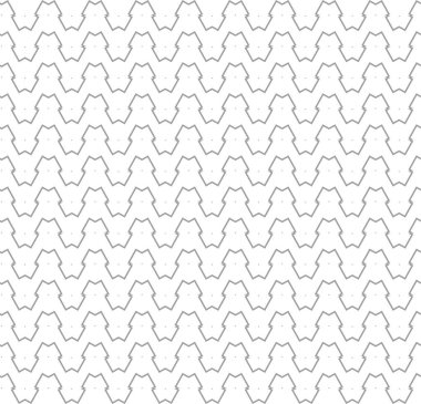 Geometrik soyut dikişsiz desen, vektör illüstrasyonu