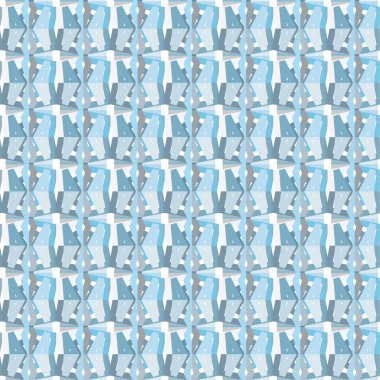 Geometrik soyut dikişsiz desen, vektör illüstrasyonu