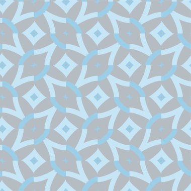 soyut geometrik dikişsiz desen, vektör illüstrasyonu