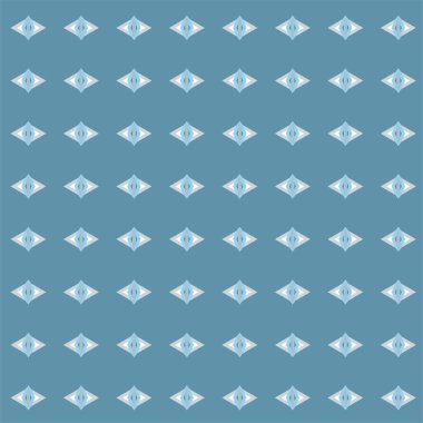 Geometrik soyut dikişsiz desen, vektör illüstrasyonu