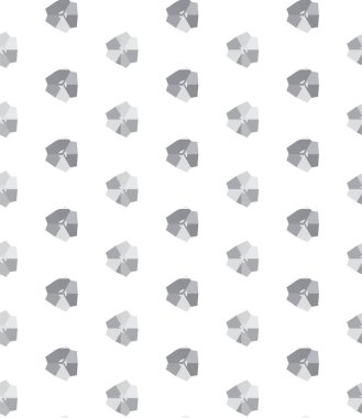 Geometrik soyut dikişsiz desen, vektör illüstrasyonu