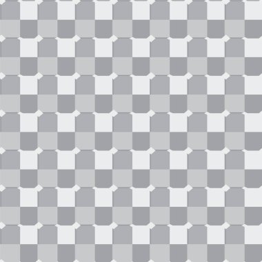 Geometrik soyut dikişsiz desen, vektör illüstrasyonu