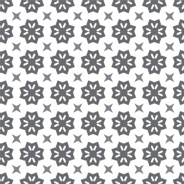 Geometrik soyut dikişsiz desen, vektör illüstrasyonu