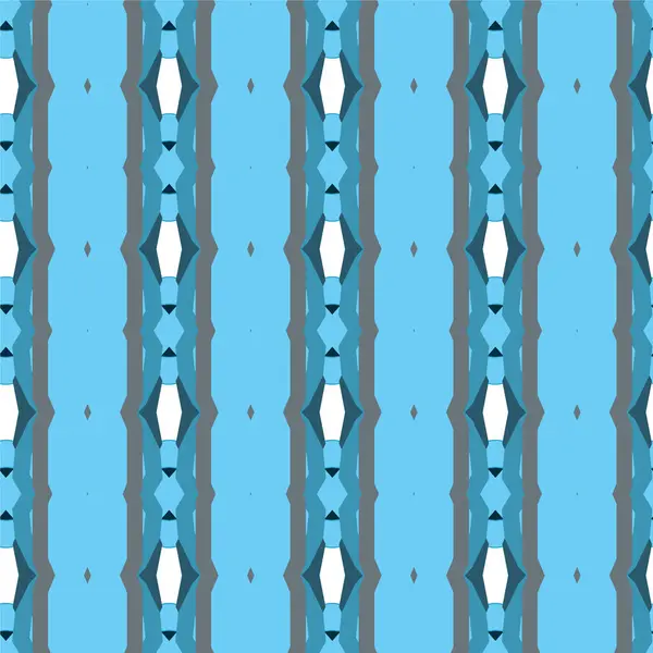 Padrão Sem Emenda Abstrato Geométrico Ilustração Vetorial — Vetor de Stock