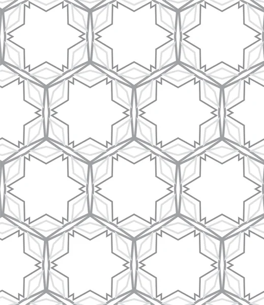 Geometrik Yinelenen Süs Vektör Deseni Pastel Tonları Olan Kusursuz Tasarım — Stok Vektör