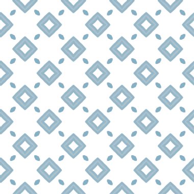 Geometrik soyut dikişsiz desen, vektör illüstrasyonu