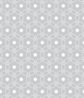 Geometrik soyut dikişsiz desen, vektör illüstrasyonu
