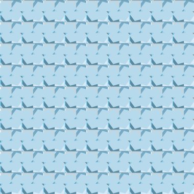 Geometrik soyut dikişsiz desen, vektör illüstrasyonu