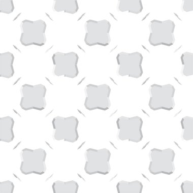 Geometrik soyut dikişsiz desen, vektör illüstrasyonu