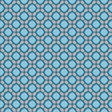 Geometrik soyut dikişsiz desen, vektör illüstrasyonu