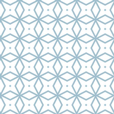 Geometrik soyut dikişsiz desen, vektör illüstrasyonu