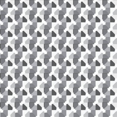 Geometrik soyut dikişsiz desen, vektör illüstrasyonu