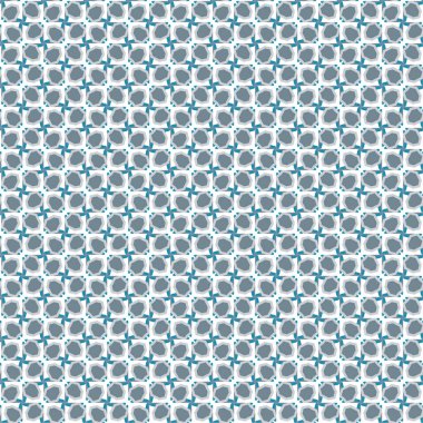 Geometrik soyut dikişsiz desen, vektör illüstrasyonu